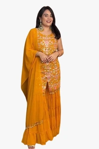 ARYM URJA HEAVY FANCY SHARARA - L
