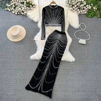 KD18  5767 Mew STYLISH summer  SEQUENCE  TWO CORDSET : power net - 36, Black