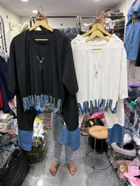 KD18  5768 *Imported Korean Stretchable  Co.ord set - Black, XL-42