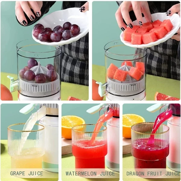 WIRLESS ELECTRIC SQUEEZ  JUICER - 1 PCS