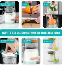 WIRLESS ELECTRIC SQUEEZ  JUICER - 1 PCS