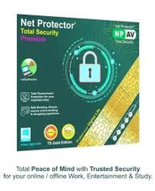 Net Protector Total Security (1 year Plan ) - 1 PCS