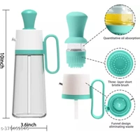 OIL BOTTLE WITH SILICONE BRUSH - 1 PCS