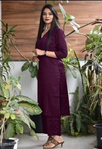 NIF New Romantic Bold Shade Of Kurta Set - M-38