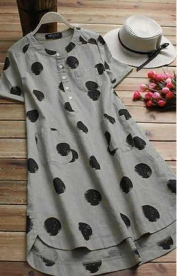 Reyon Tunic - Gray, L-40