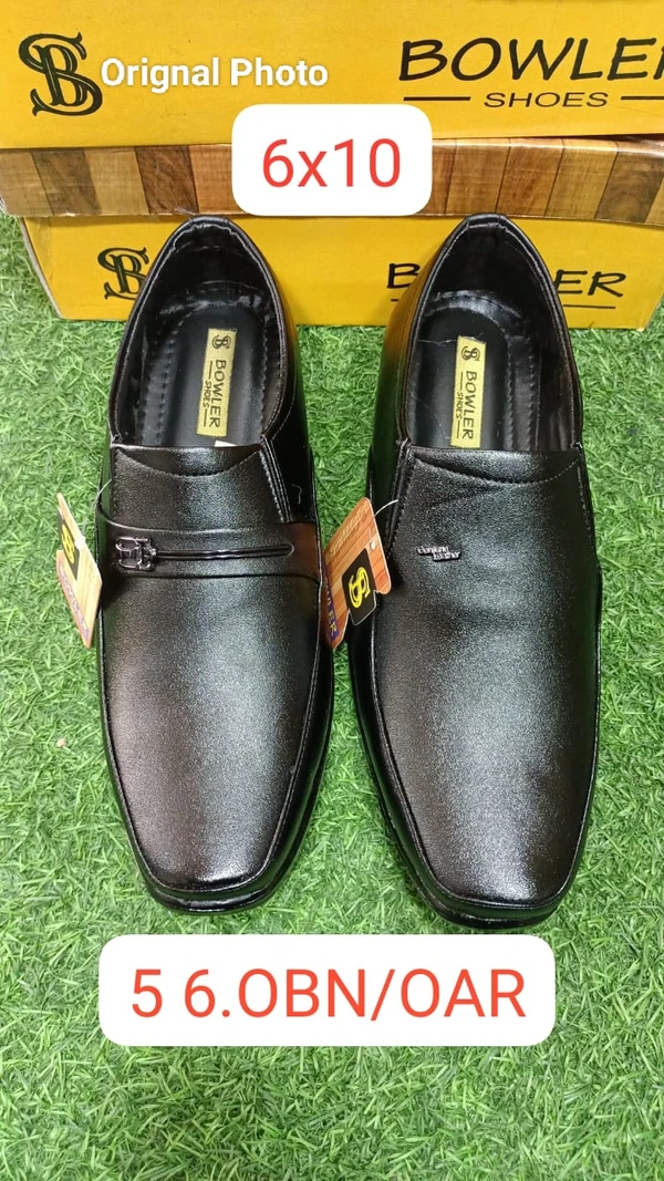 BOWLER FORMAL SHOE - Black Right, NO.6