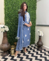 KDJ 1053 Occasion Embroidery Dress - S-36