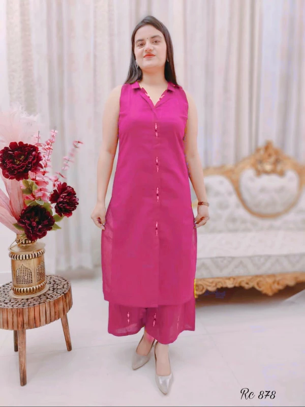 KDJ 3705 Beautiful Kurta & Plazo - 3XL-46