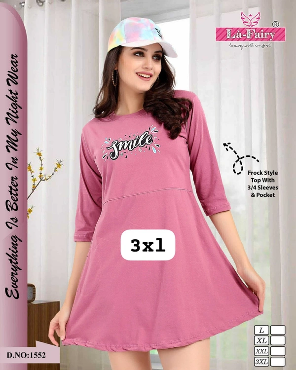 La Fairy Beautiful Long Top  - 3XL-48
