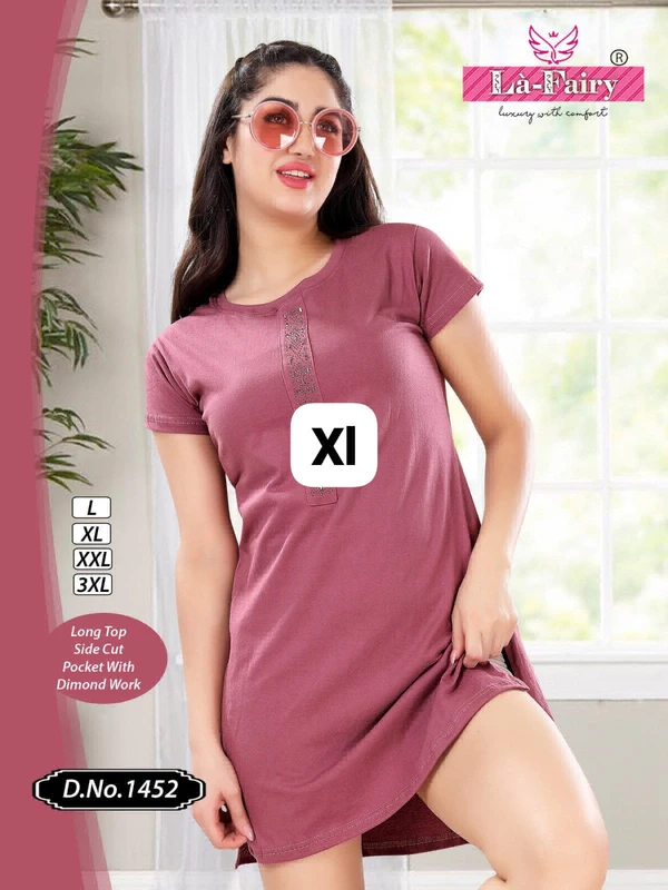 La Fairy  Beautiful Long Top  - 42-XL