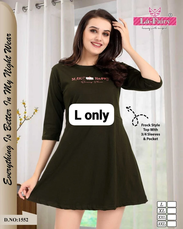 La Fairy  Beautiful Long Top - L-40