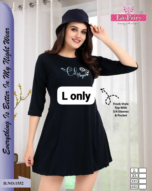 La Fairy  Beautiful Long Top  - L-40