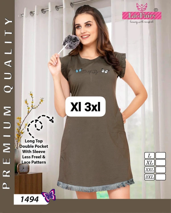 La Fairy  Beautiful Long Top - XL-42