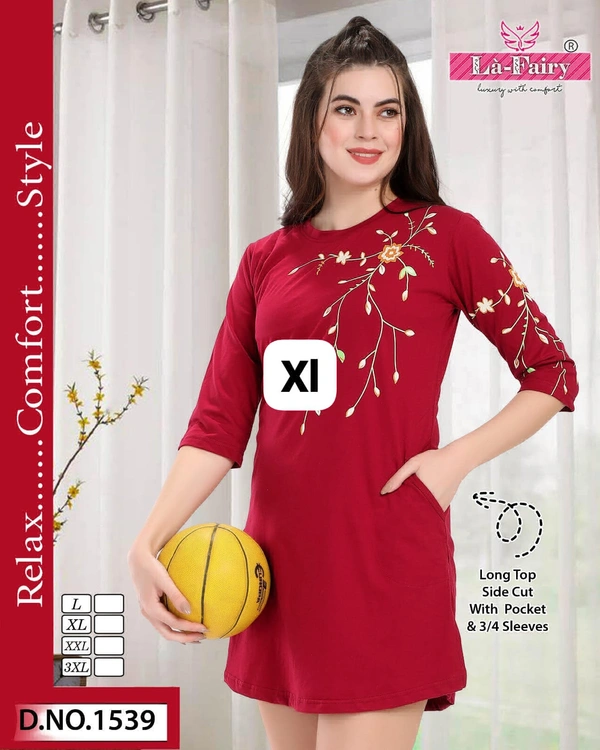 La Fairy  Beautiful Long Top  - XL-42