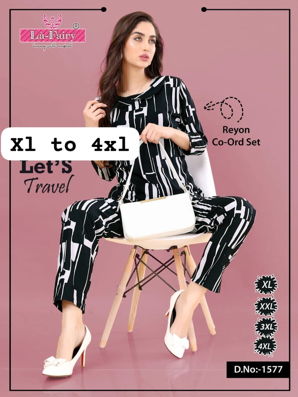 La Fairy  2144 Co-Ords Set - 46-3XL