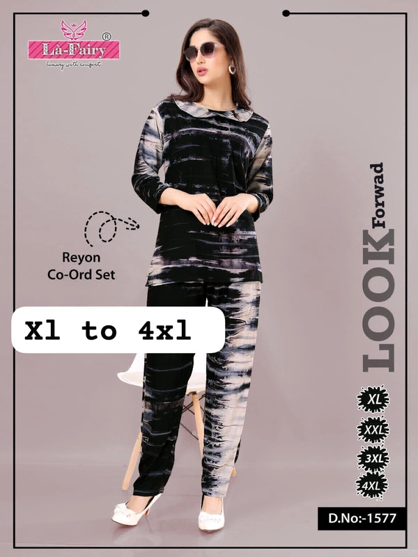 La Fairy  2142 Co-ORDS SET  - 4XL-48