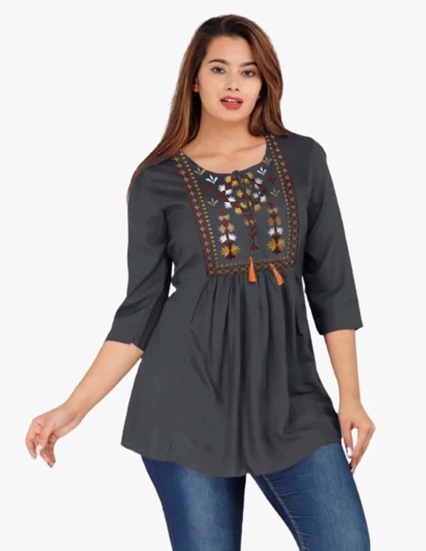 ARM DARVI TOP - Eastern Blue, M-38