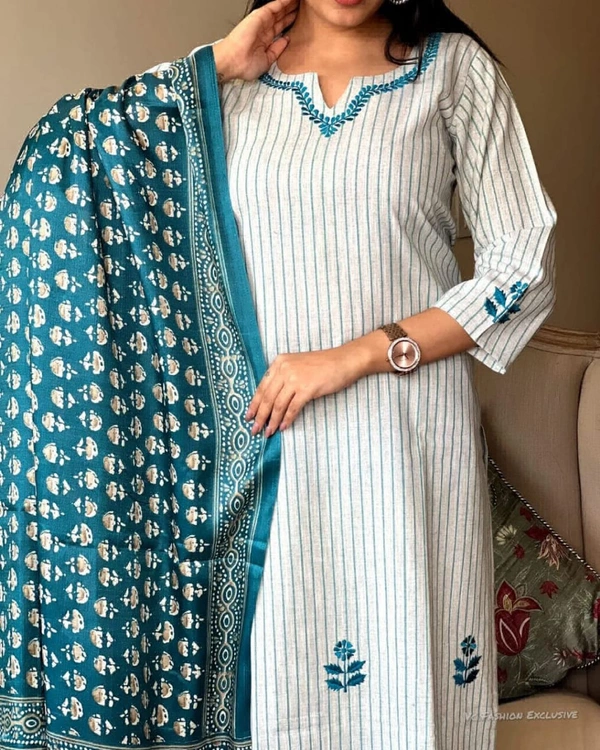 KDJ Stylish Kurta Set - M-38