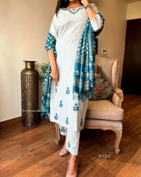 KDJ Stylish Kurta Set - M-38