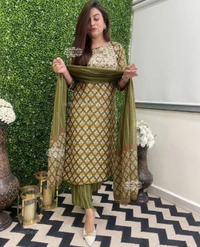 KDJ 1041 Beautiful Stylish Dress - 3XL-46