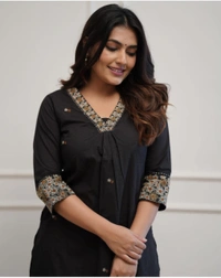 KDJ 436 Designer Kurti Set - 3XL-46