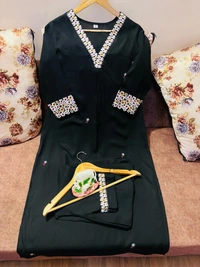 KDJ 436 Designer Kurti Set - 3XL-46