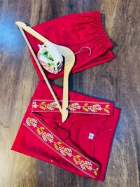 KDj  STRAIGHT KURTI WITH PANT - 2XL-44
