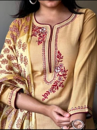 KDJ 3538 Cotton Kurta Set - L-40
