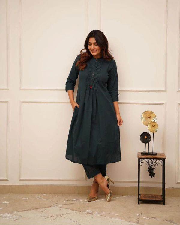KDJ 2956 REYON KURTI WITH PANT  - Nutmeg Wood Finish, 44-2XL