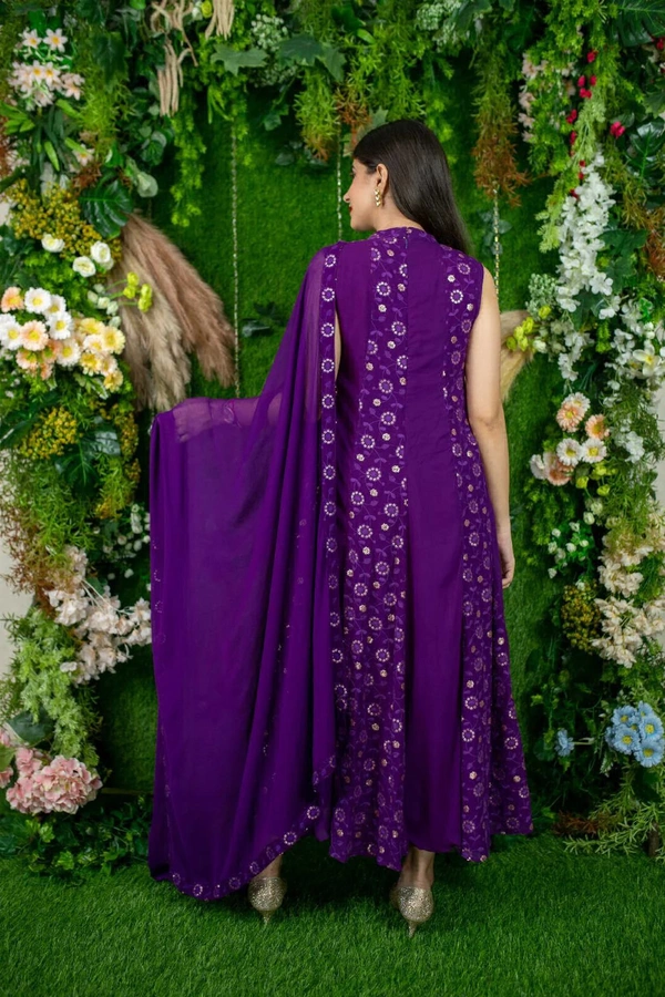 DSS 1037 Anarkali Dress  - XL-42