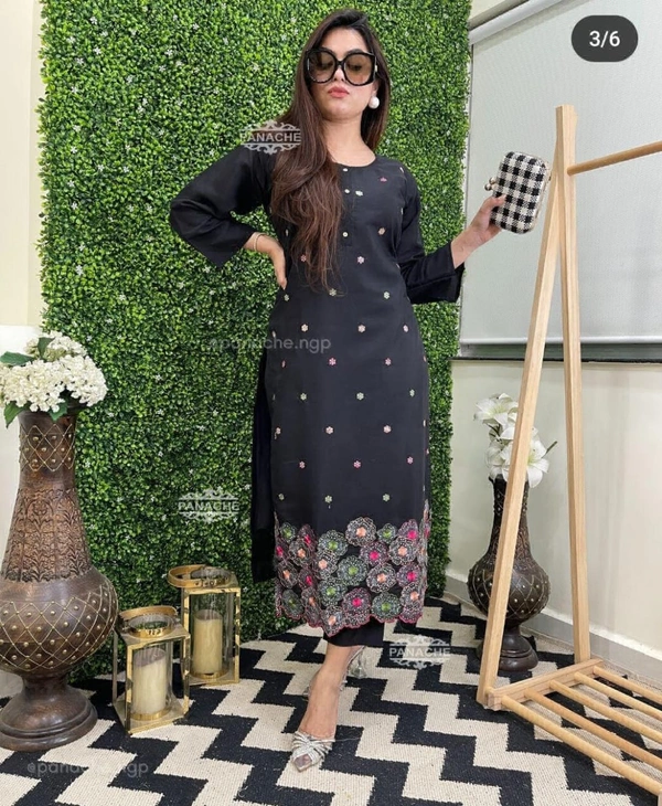 KDJ 5035 Beautiful Kurti Set  - 2XL-44