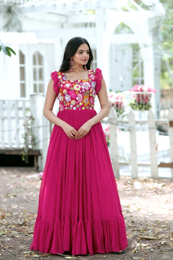 DSS Designer Gown - wine, M-38