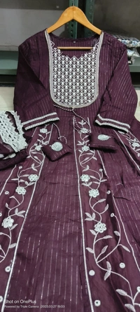 KDJ 1035 ANARKALI DRESS SET - 42-XL
