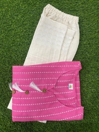 RPR HEAVY CHICKEN WORK KURTI WITH PLAZO PANT - S-36