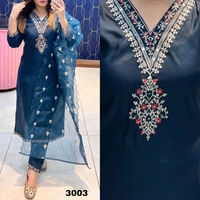 RTK 5037 BEAUTIFUL KURTI SET WITH PANT DUPATTA  - Lavender Rose, L-40