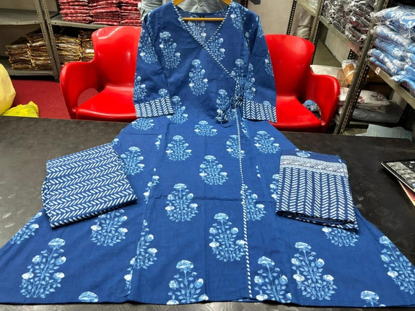 KDJ STRAIGHT KURTA SET WITH DUPATTA  - M-38