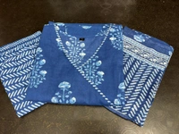 KDJ STRAIGHT KURTA SET WITH DUPATTA  - M-38