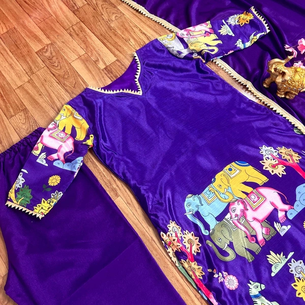 WDW 1033 BEAUTIFUL PRINTED DRESS - L-40