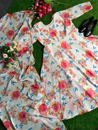 DSS BEAUTIFUL PRINTED KURTI WITH DUPATTA  - 2XL-44