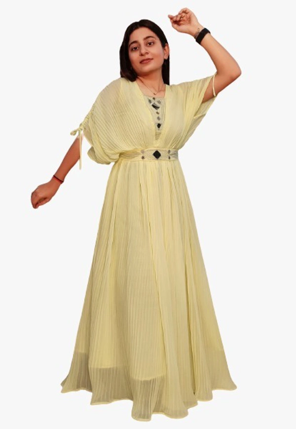 ARM 2855 TIPSS LONG GOWN - sky blue, M-38