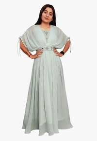 ARM 2855 TIPSS LONG GOWN - Peach, M-38