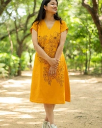 KDJ One Peace Middi - ORANGE, 38-M