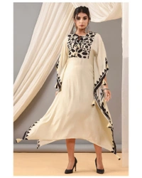 KDJ 1031 REYON KAFTAN DRESS  - M-38
