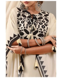 KDJ 1031 REYON KAFTAN DRESS  - M-38