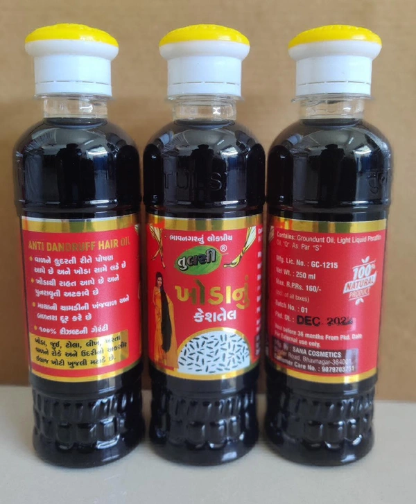 VBC TULSI ANTI DANDRUFF HAIR OIL 1 PCS - 1 PCS