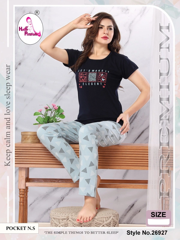 Hello Partner  1029 NIGHT SUIT  - 44-2XL