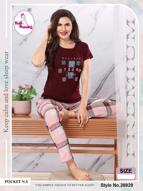 Hello Partner  1027 Night Suit  - M-38