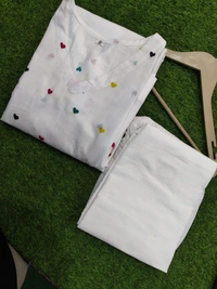 KDJ 2224 SUMMER SPECIAL COTTON KURTI WITH PANT  - M-38