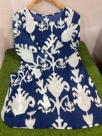 KDJ BEAUTIFUL PRINTED KURTI SET  - M-38, Green