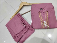 KDJ 2116 Embroidery WORK CORD SET  - light pink, M-38